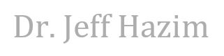 Dr. Jeff Hazim Logo